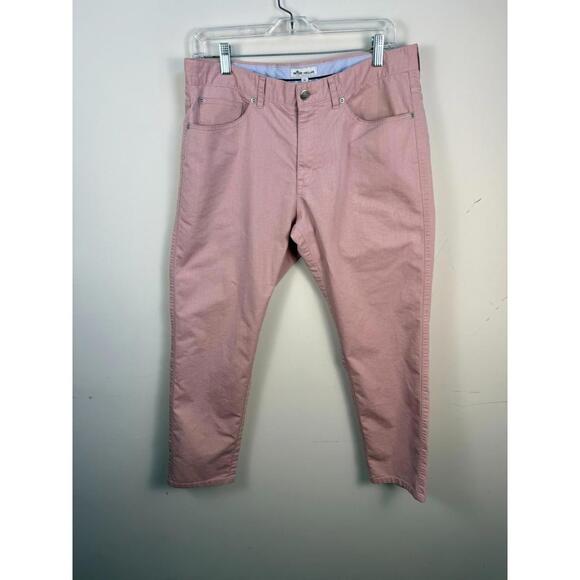 Peter Millar Other - Peter Millar Crown Comfort 5-Pocket Pants Men’s 34x28 Rose Pink MS19B40